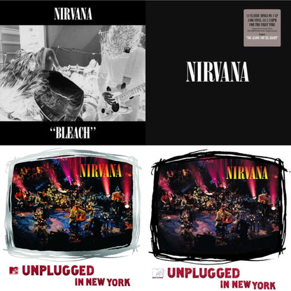 Bleach & Nirvana (150G/Dl Code) & Mtv Unplugged In New York (2 LP) & Unplugged In N.Y.