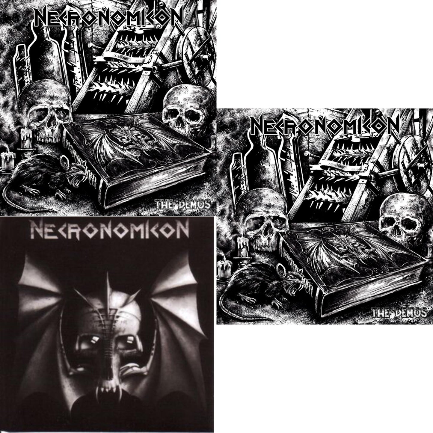 This is a 3 LP Vinyl SKU bundle.
1.This LP Vinyl is brand new.Format: LP VinylThis item's title is: Demos (White LP Vinyl)Artist: NecronomiconBarcode: 8717853804052Release Date: 6/21/2024
2.This LP Vinyl is brand new.
