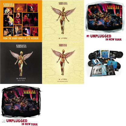 This is a 7 LP Vinyl SKU bundle.
1.This LP Vinyl is brand new.Format: LP VinylMusic Style: Alternative RockThis item's title is: Nevermind (30Th Anniversary/Super Deluxe/8LP/7Inch)Artist: NirvanaLabel: GEFFENBarcode: 602435979861Release Date: 5/27/2022
2.This LP Vinyl is brand new.