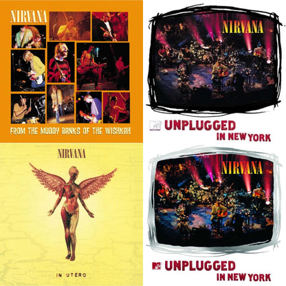 Mtv Unplugged In New York (2 LP) & In Utero (180G/33-1/3 RPM) & Unplugged In N.Y. & From The Muddy Banks Of The Wishkah