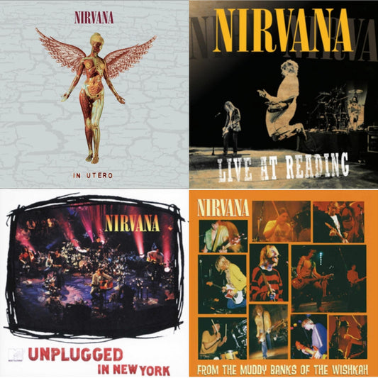In Utero (30Th Anniversary) (2CD) & Live At Reading & Unplugged In N.Y. & From Muddy Banks Of Wishkah
