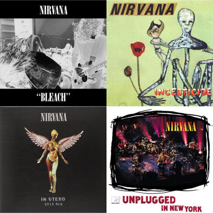 Bleach & Incesticide (20Th Anniversary 45RPM Edition) & In Utero: 2013 Mix (2LP) & Unplugged In N.Y.