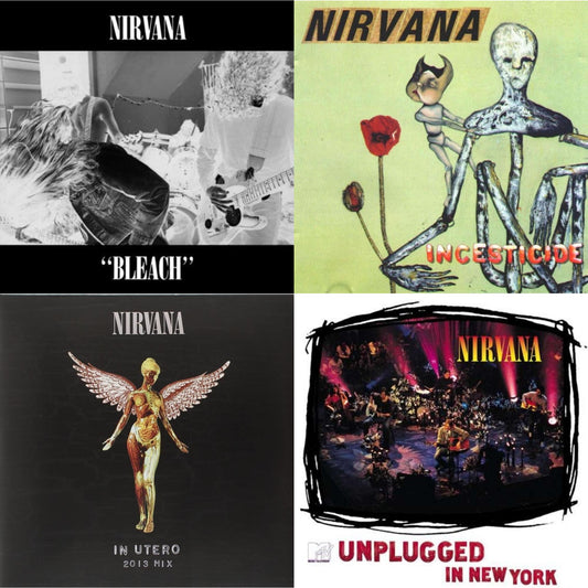 Bleach & Incesticide (20Th Anniversary 45RPM Edition) & In Utero: 2013 Mix (2LP) & Unplugged In N.Y.