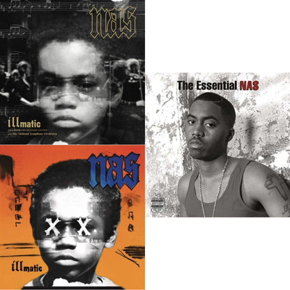 Illmatic: Live From The Kennedy Center (Limited 2LP/180G/Poster/Dl Card) & Illmatic Xx (Pa/180G/Dl Card) & Essential Nas