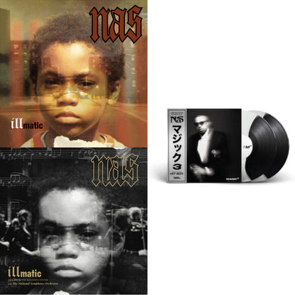 Magic 3 (2LP/Coloured Vinyl) & Illmatic & Illmatic: Live From The Kennedy Center (Limited 2LP/180G/Poster/Dl Card)