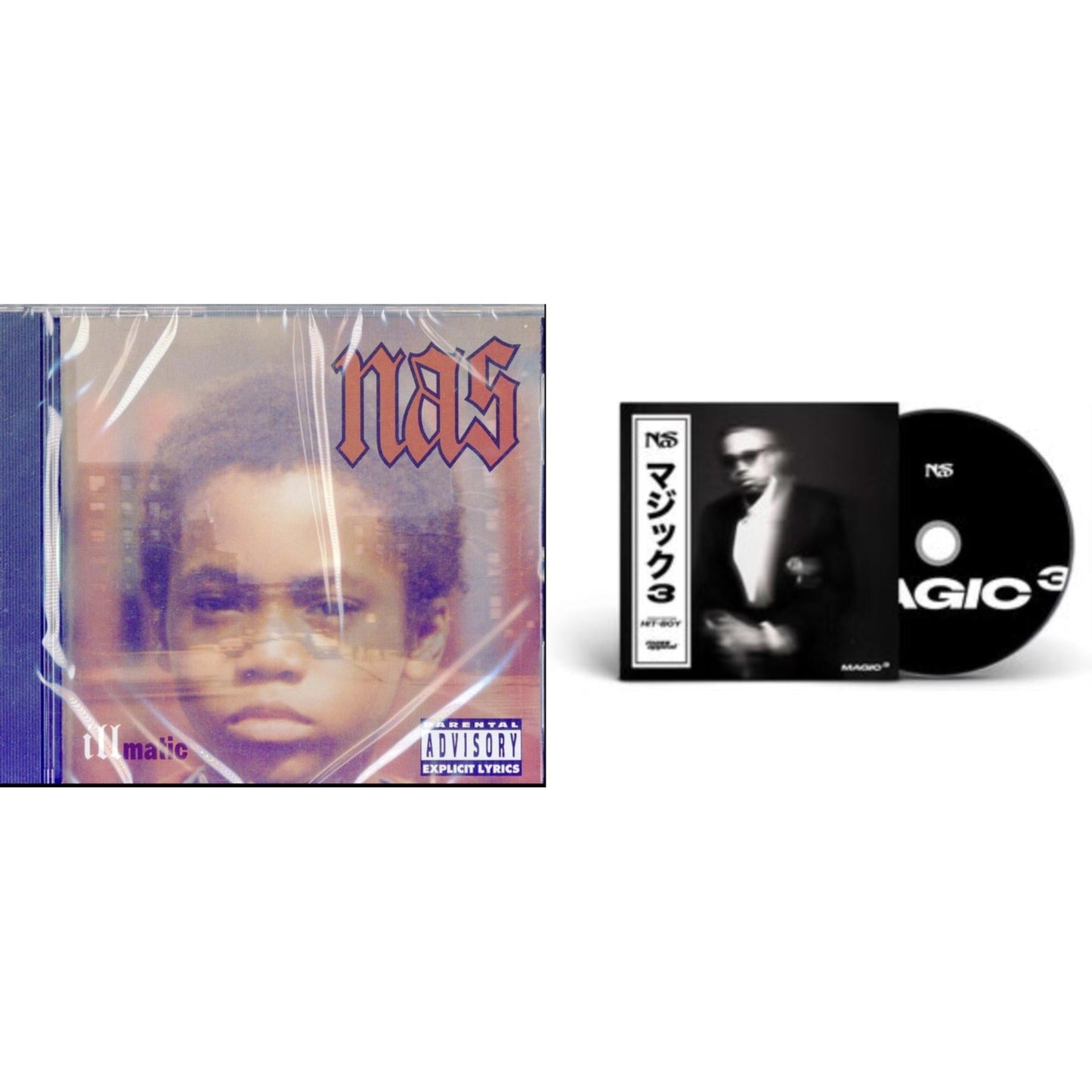 This is a 2 CD SKU bundle.
1.This CD is brand new.Format: CDMusic Style: Boom BapThis item's title is: IllmaticArtist: NasLabel: LEGACYBarcode: 074645768427Release Date: 4/19/1994
2.This CD is brand new.
