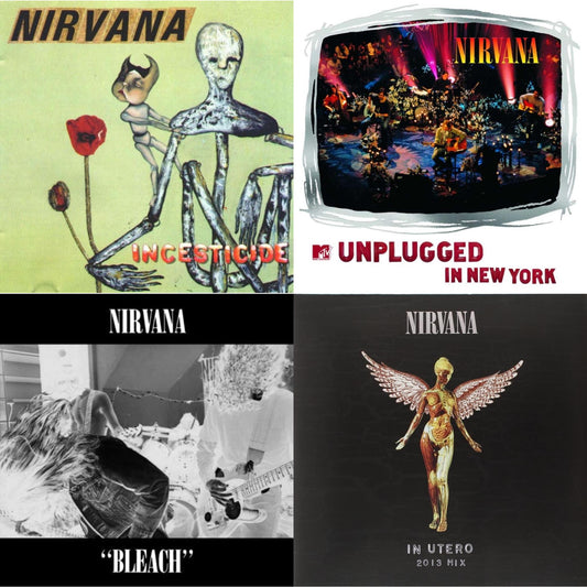 Bleach & Incesticide (20Th Anniversary 45RPM Edition) & In Utero: 2013 Mix (2LP) & Mtv Unplugged In New York (2 LP)