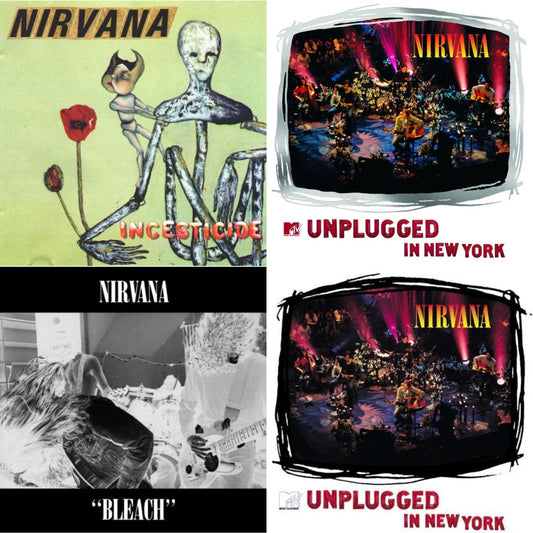Bleach & Incesticide (20Th Anniversary 45RPM Edition) & Mtv Unplugged In New York (2 LP) & Unplugged In N.Y.