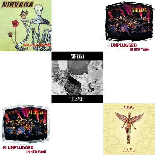 Bleach & Incesticide (20Th Anniversary 45RPM Edition) & In Utero & Mtv Unplugged In New York (2 LP) & Unplugged In N.Y.