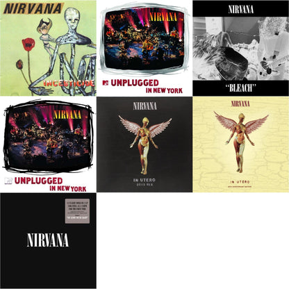 Bleach & Incesticide (20Th Anniversary 45RPM Edition) & In Utero & In Utero: 2013 Mix (2LP) & Nirvana (150G/Dl Code) & Mtv Unplugged In New York (2 LP) & Unplugged In N.Y.