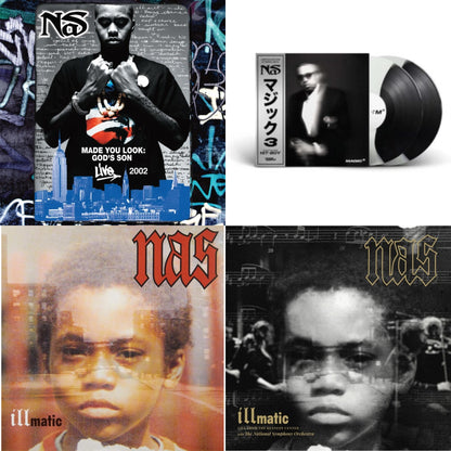 Made You Look: God's Son Live 2002 (Rsd) & Magic 3 (2LP/Coloured Vinyl) & Illmatic & Illmatic: Live From The Kennedy Center (Limited 2LP/180G/Poster/Dl Card)