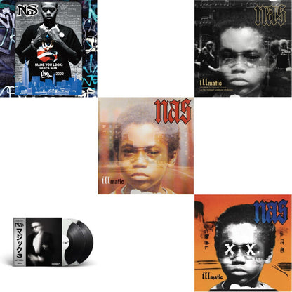 Made You Look: God's Son Live 2002 (Rsd) & Magic 3 (2LP/Coloured Vinyl) & Illmatic & Illmatic: Live From The Kennedy Center (Limited 2LP/180G/Poster/Dl Card) & Illmatic Xx (Pa/180G/Dl Card)