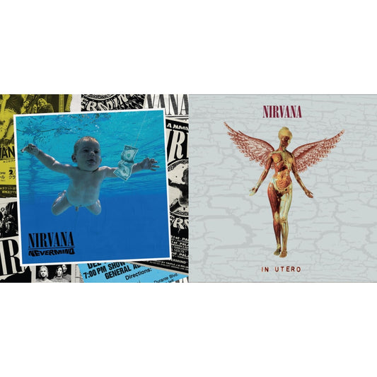 Nevermind (30Th Anniversary/Deluxe/2CD) & In Utero (30Th Anniversary) (2CD)
