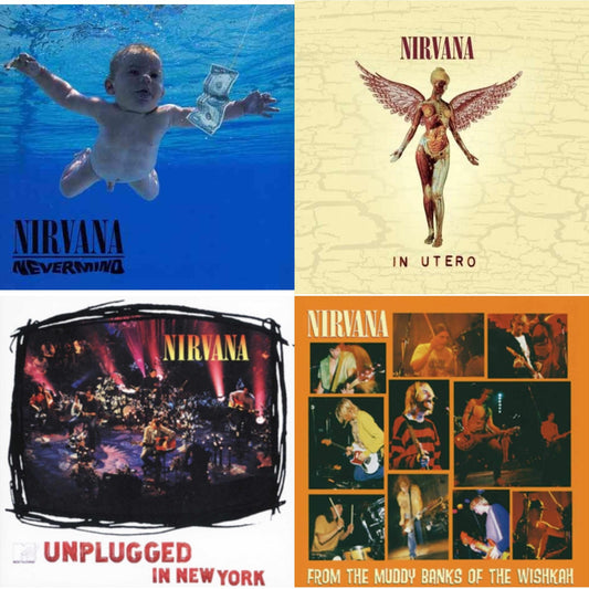 Nevermind & In Utero & Unplugged In N.Y. & From Muddy Banks Of Wishkah