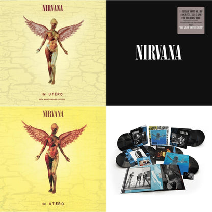 Nevermind (30Th Anniversary/Super Deluxe/8LP/7Inch) & In Utero & Nirvana (150G/Dl Code) & In Utero (180G/33-1/3 RPM)