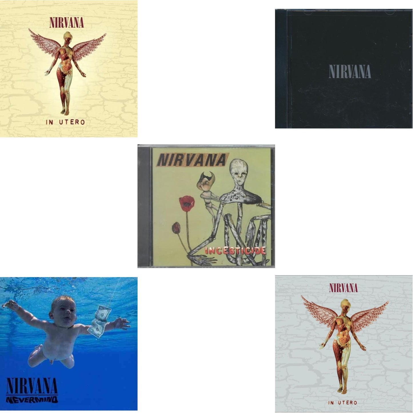 In Utero (30Th Anniversary) (2CD) & Nevermind & In Utero & Nirvana & Incesticide