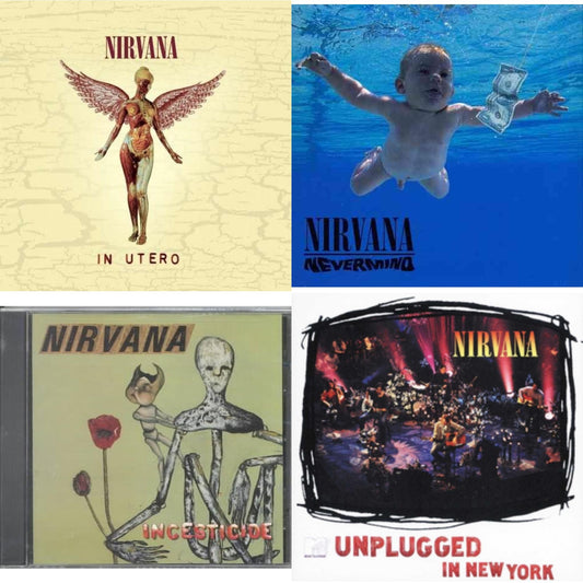Nevermind & In Utero & Incesticide & Unplugged In N.Y.