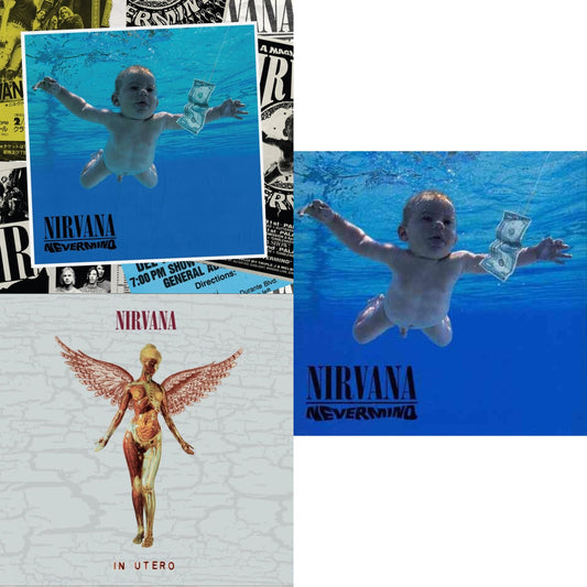 Nirvana - Nevermind (30Th Anniversary/Deluxe/2CD) & In Utero (30Th Anniversary) (2CD) & Nevermind