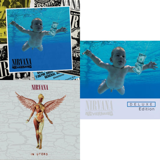 Nevermind (30Th Anniversary/Deluxe/2CD) & In Utero (30Th Anniversary) (2CD) & Nevermind