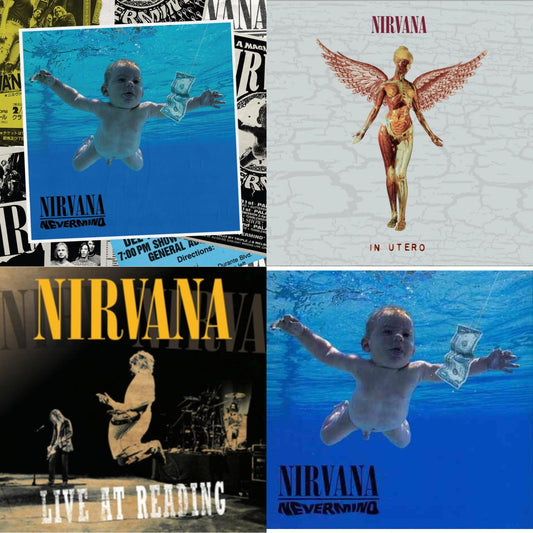 Nevermind (30Th Anniversary/Deluxe/2CD) & In Utero (30Th Anniversary) (2CD) & Live At Reading & Nevermind