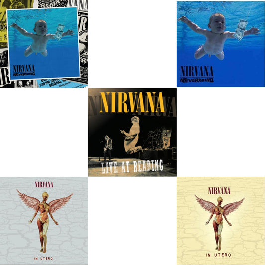 Nevermind (30Th Anniversary/Deluxe/2CD) & In Utero (30Th Anniversary) (2CD) & Live At Reading & Nevermind & In Utero