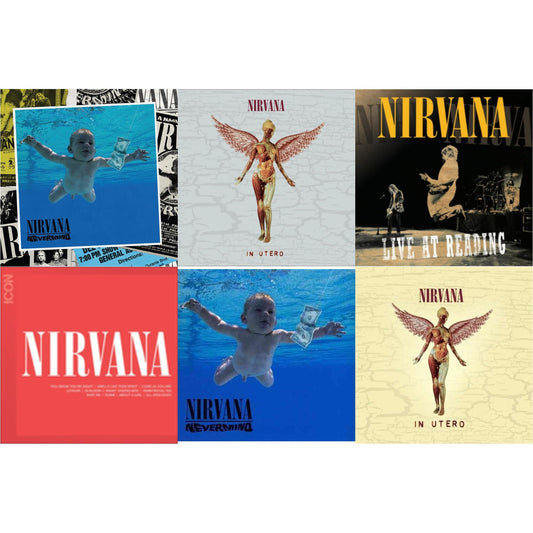 Nevermind (30Th Anniversary/Deluxe/2CD) & In Utero (30Th Anniversary) (2CD) & Live At Reading & Icon & Nevermind & In Utero