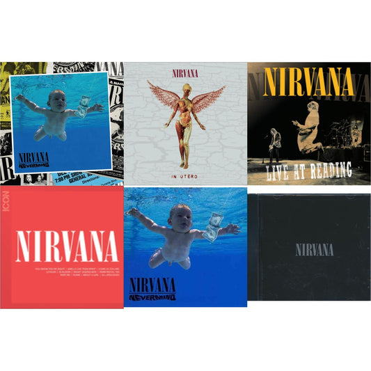 Nevermind (30Th Anniversary/Deluxe/2CD) & In Utero (30Th Anniversary) (2CD) & Live At Reading & Icon & Nevermind & Nirvana