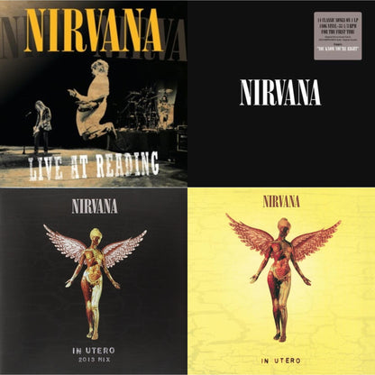 Live At Reading & In Utero: 2013 Mix (2LP) & Nirvana (150G/Dl Code) & In Utero (180G/33-1/3 RPM)
