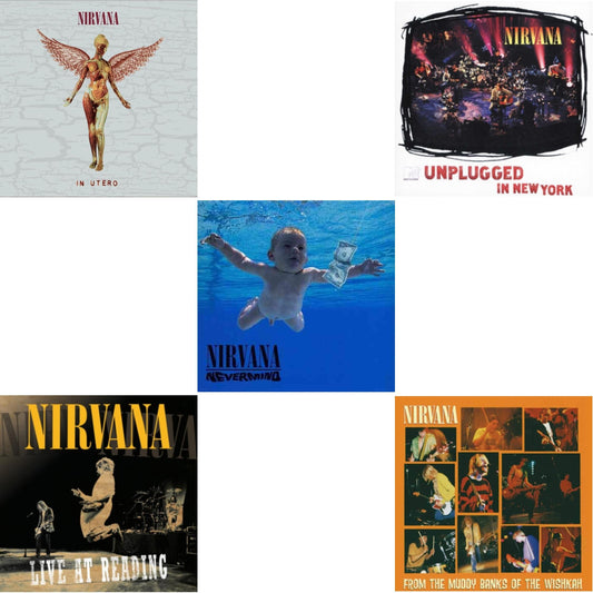 In Utero (30Th Anniversary) (2CD) & Live At Reading & Nevermind & Unplugged In N.Y. & From Muddy Banks Of Wishkah