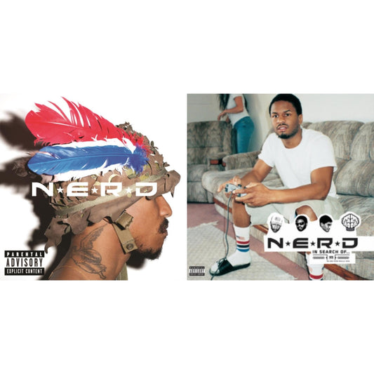 This is a 2 LP Vinyl SKU bundle.
1.This LP Vinyl is brand new.Format: LP VinylMusic Style: Pop RapThis item's title is: Nothing (Translucent Red Vinyl/2LP)Artist: N.E.R.D.Label: INTERSCOPEBarcode: 602435037745Release Date: 12/4/2020
2.This LP Vinyl is brand new.