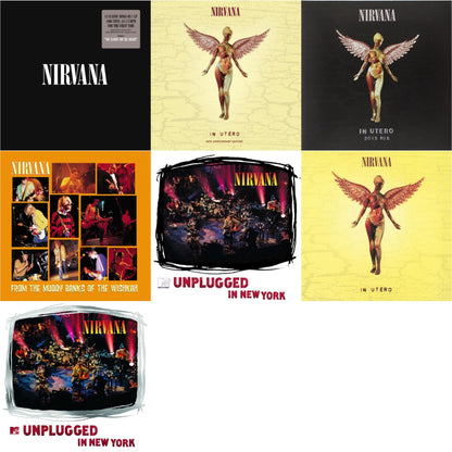 In Utero & In Utero: 2013 Mix (2LP) & Nirvana (150G/Dl Code) & Mtv Unplugged In New York (2 LP) & In Utero (180G/33-1/3 RPM) & Unplugged In N.Y. & From The Muddy Banks Of The Wishkah