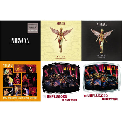 In Utero & In Utero: 2013 Mix (2LP) & Nirvana (150G/Dl Code) & Mtv Unplugged In New York (2 LP) & Unplugged In N.Y. & From The Muddy Banks Of The Wishkah