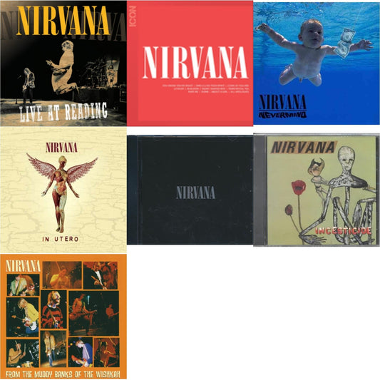 Live At Reading & Icon & Nevermind & In Utero & Nirvana & Incesticide & From Muddy Banks Of Wishkah