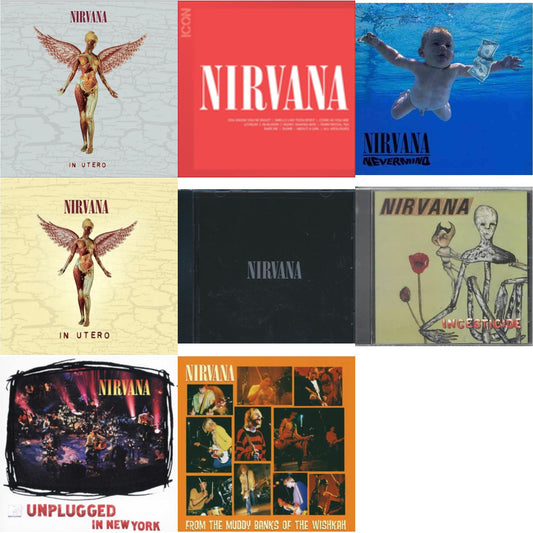 In Utero (30Th Anniversary) (2CD) & Icon & Nevermind & In Utero & Nirvana & Incesticide & Unplugged In N.Y. & From Muddy Banks Of Wishkah