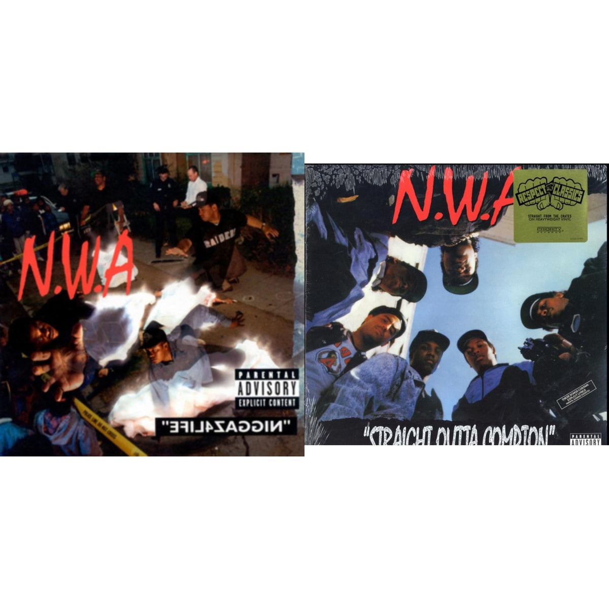 Straight Outta Compton & Niggaz4life (X)