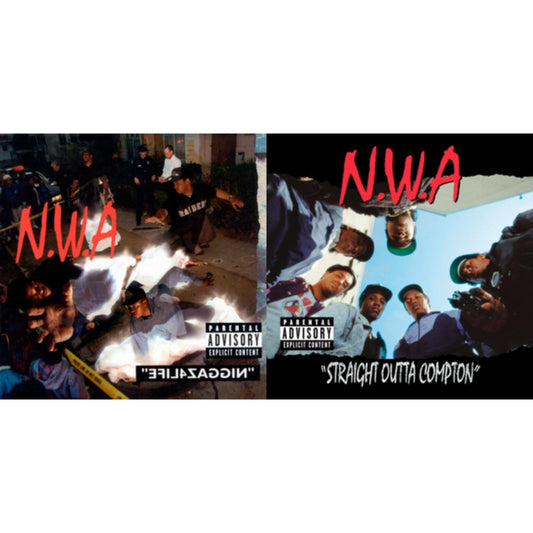 N.W.A. - Straight Outta Compton & Niggaz4life (X) - LP Vinyl Bundle