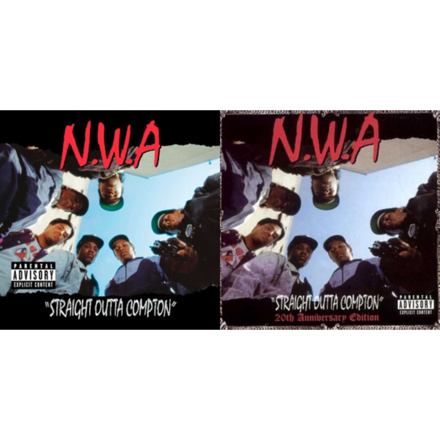 This is a 2 LP Vinyl SKU bundle.
1.This LP Vinyl is brand new.Format: LP VinylMusic Style: GangstaThis item's title is: Straight Outta (20Th Anniversary Edition)Artist: N.W.A.Label: PRIORITYBarcode: 5099951123918Release Date: 12/4/2007
2.This LP Vinyl is brand new.