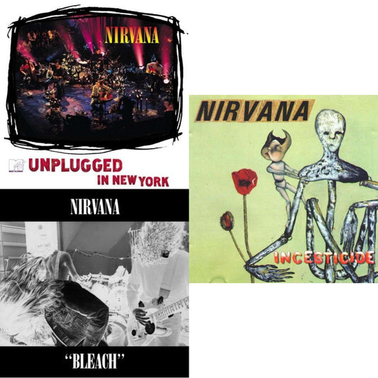 Bleach & Incesticide (20Th Anniversary 45RPM Edition) & Unplugged In N.Y.