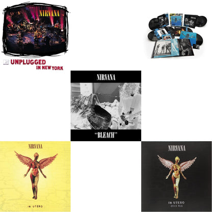 Bleach & Nevermind (30Th Anniversary/Super Deluxe/8LP/7Inch) & In Utero: 2013 Mix (2LP) & In Utero (180G/33-1/3 RPM) & Unplugged In N.Y.