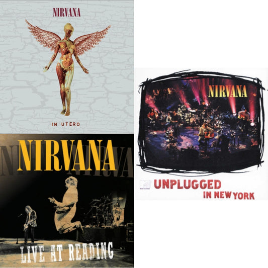 In Utero (30Th Anniversary) (2CD) & Live At Reading & Unplugged In N.Y.