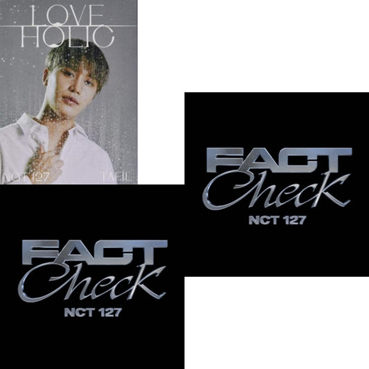 Loveholic: Taeil Ver. (Limited/Trading Card Type B) & Fact Check Vol.5 (Photo Case Ver.) & Fact Check Vol.5 (Photobook Ver.)
