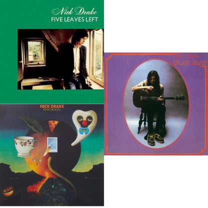 This is a 3 LP Vinyl SKU bundle.
1.This LP Vinyl is brand new.Format: LP VinylMusic Style: Folk RockThis item's title is: Pink MoonArtist: Nick DrakeLabel: UMeBarcode: 602517456976Release Date: 2/26/2013
2.This LP Vinyl is brand new.