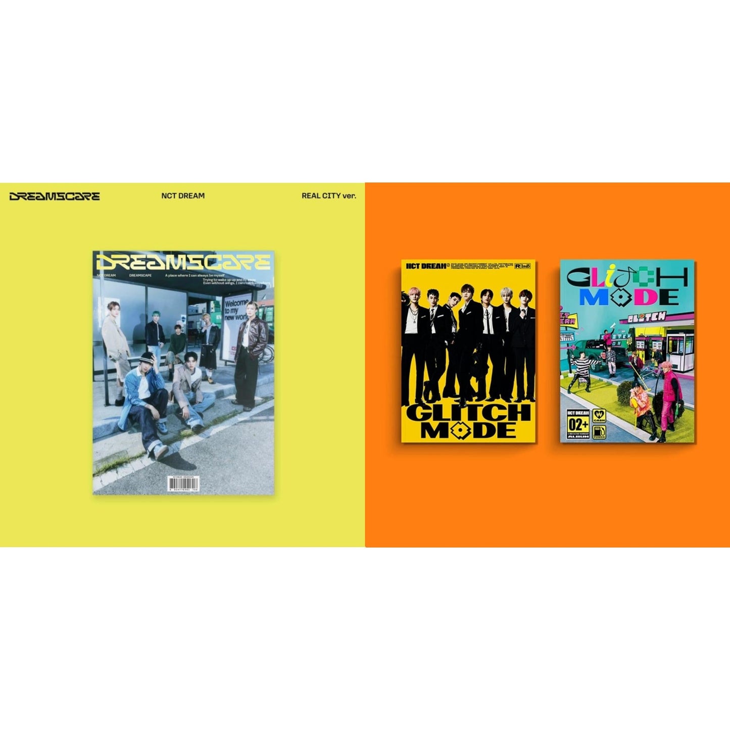 4Th Album Dreamscape (Construct Ver.) & Glitch Mode (Photobook Ver.)