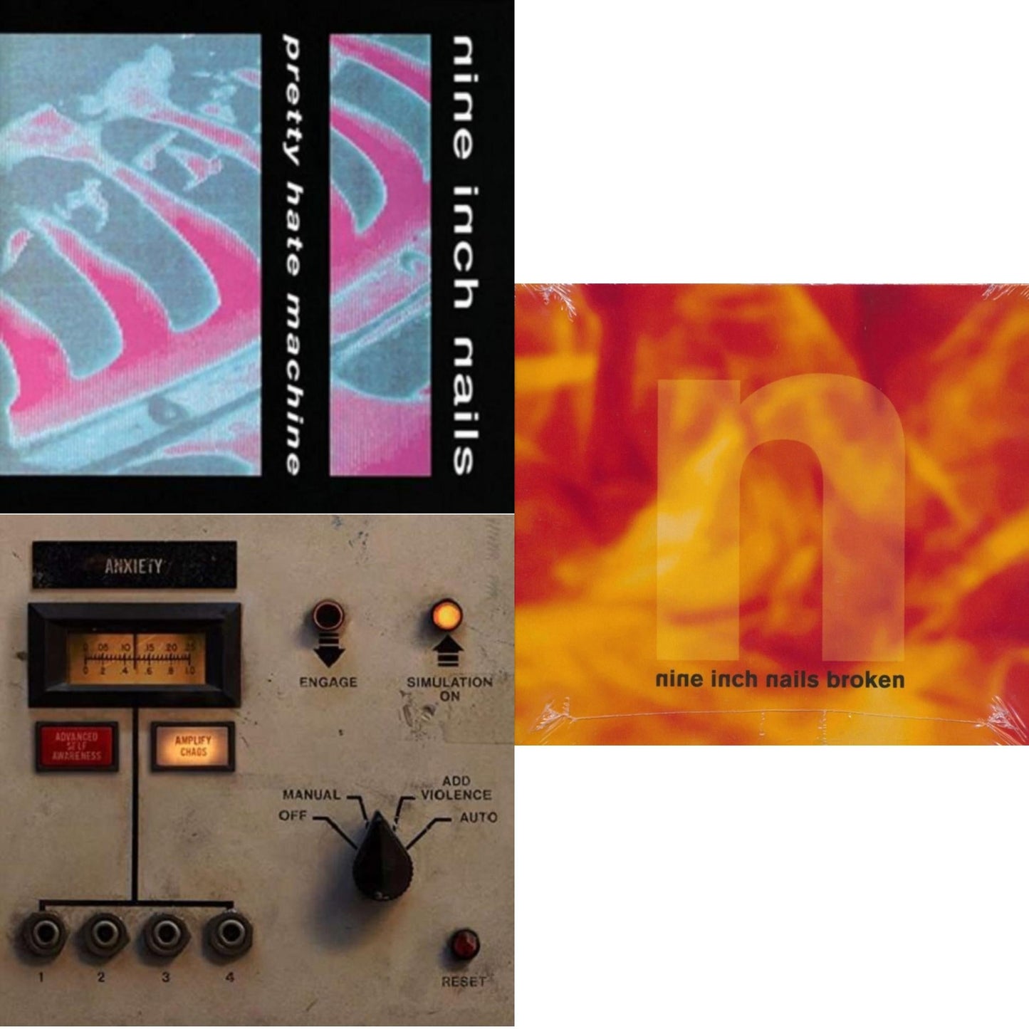 Pretty Hate Machine & Add Violence Ep & Broken