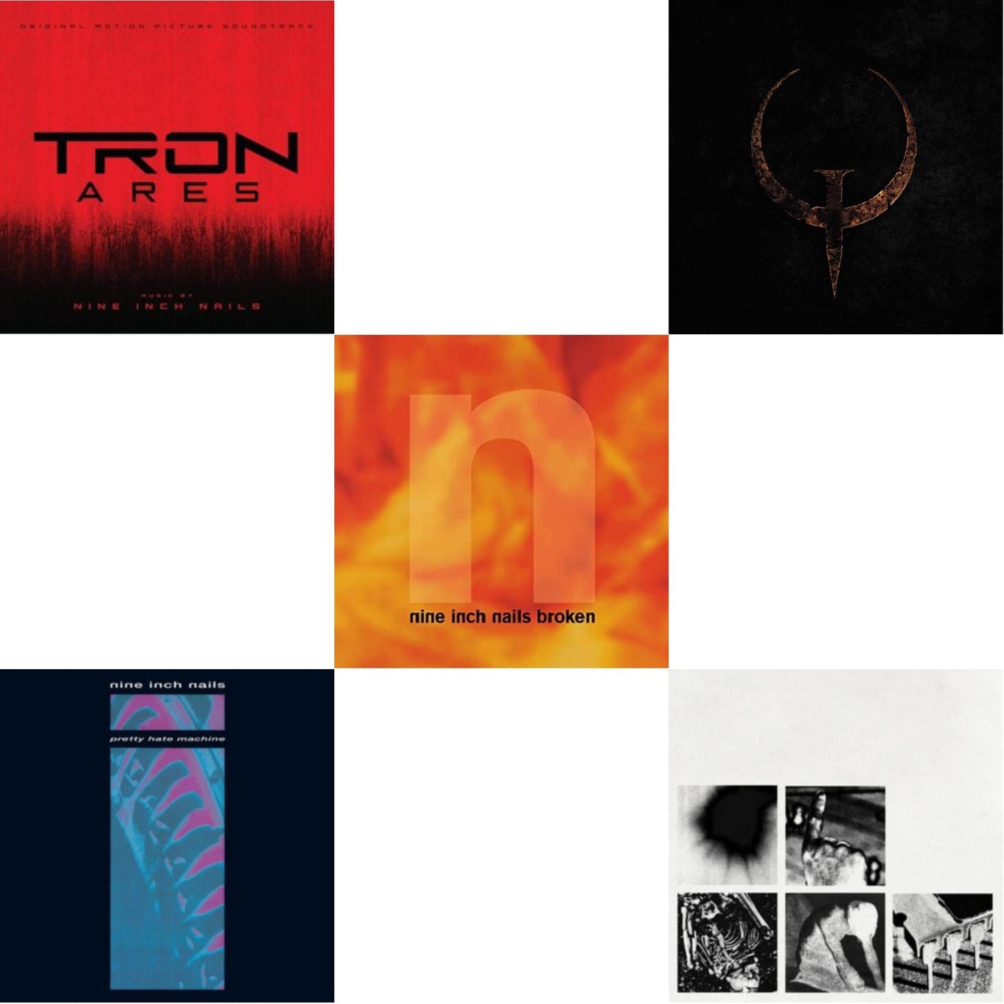 Tron: Ares (Ost) (180G/2LP) & Pretty Hate Machine & Broken (180G/LP/7Inch) & Quake (2LP) & Bad Witch (LP)