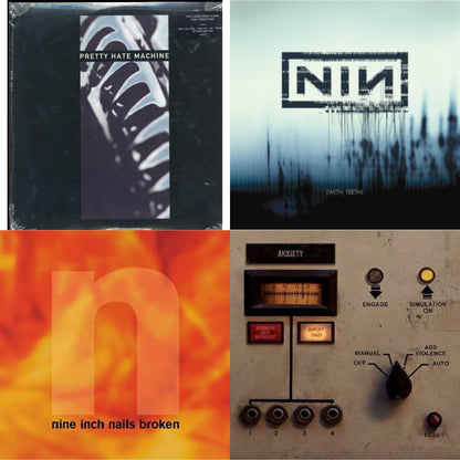 Pretty Hate Machine: 2010 Remaster & With Teeth (2LP) & Broken (180G/LP/7Inch) & Add Violence Ep