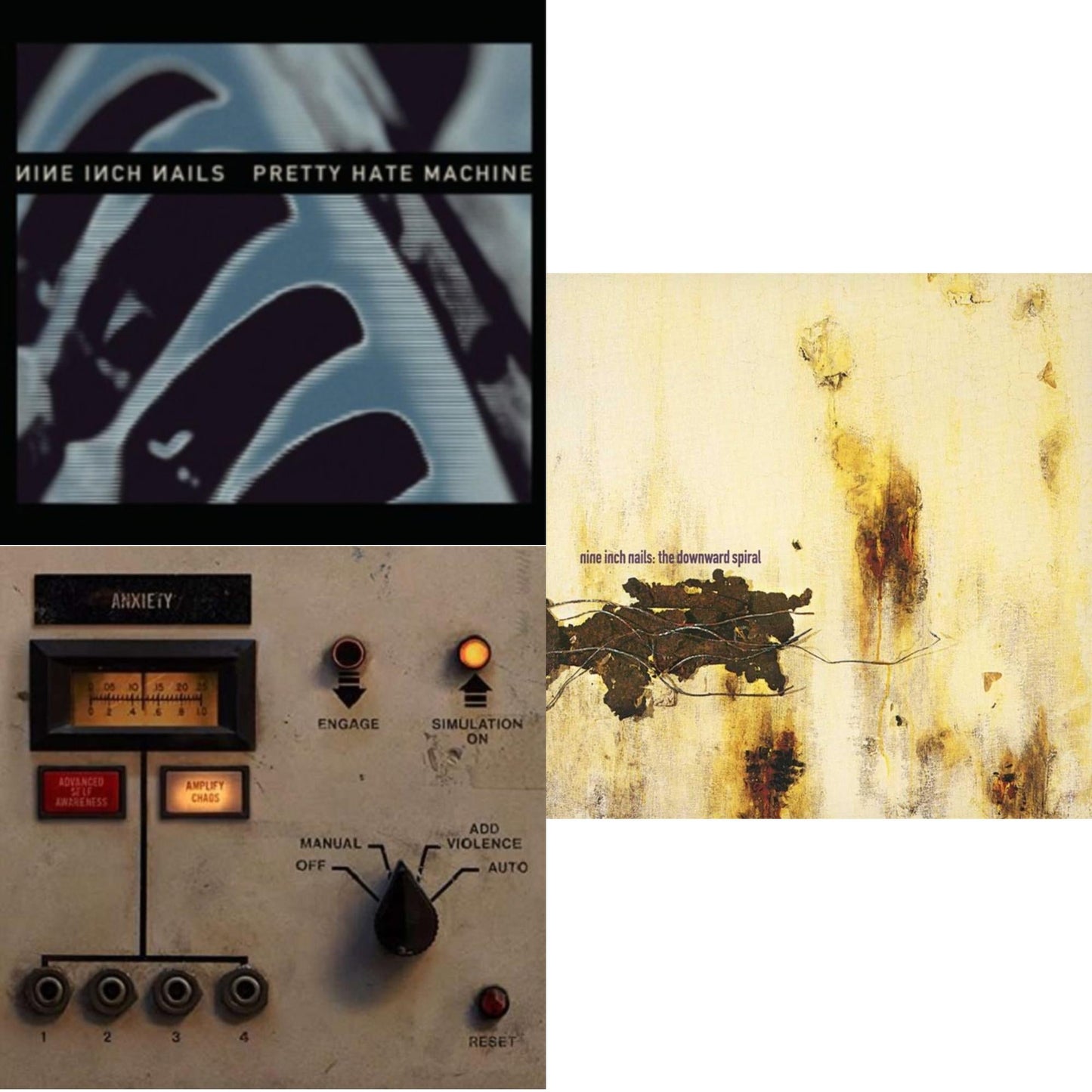 Pretty Hate Machine & Add Violence Ep & Downward Spiral