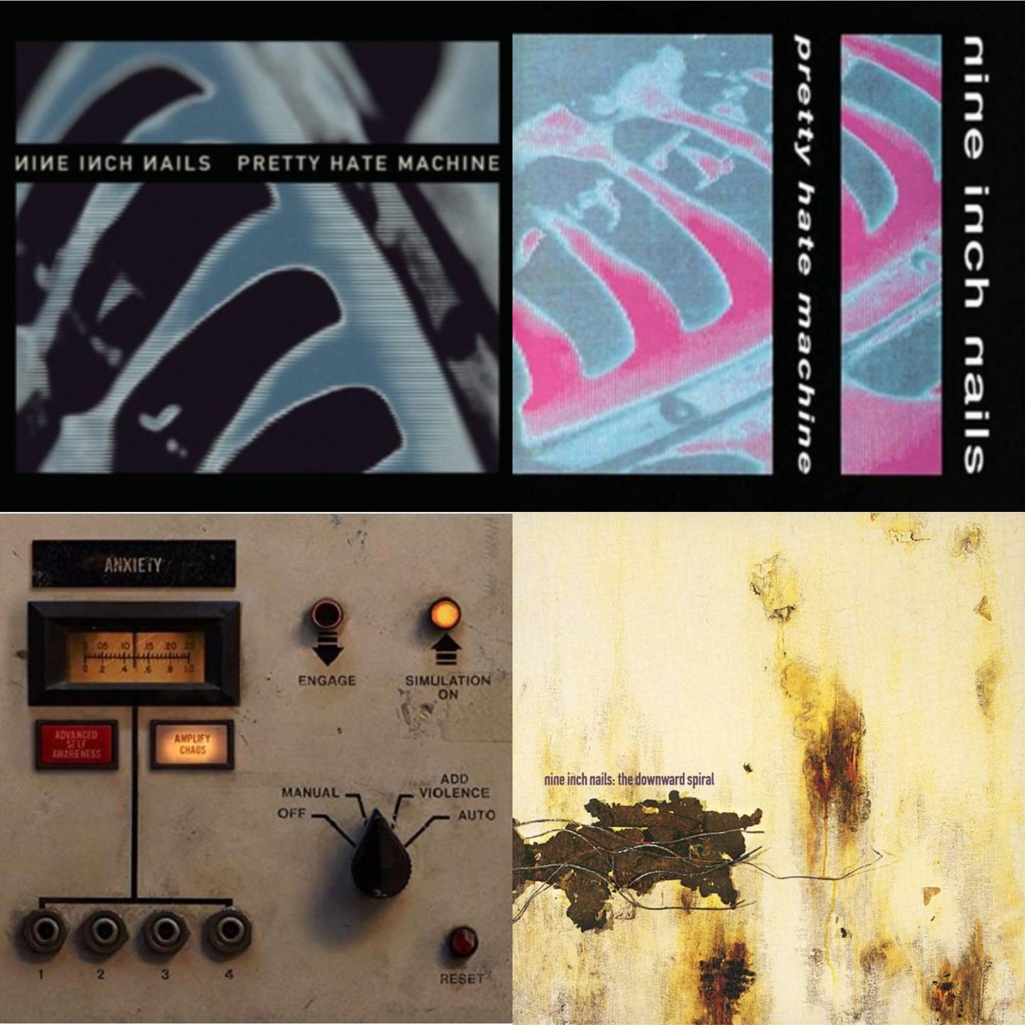 Pretty Hate Machine & Pretty Hate Machine & Add Violence Ep & Downward Spiral