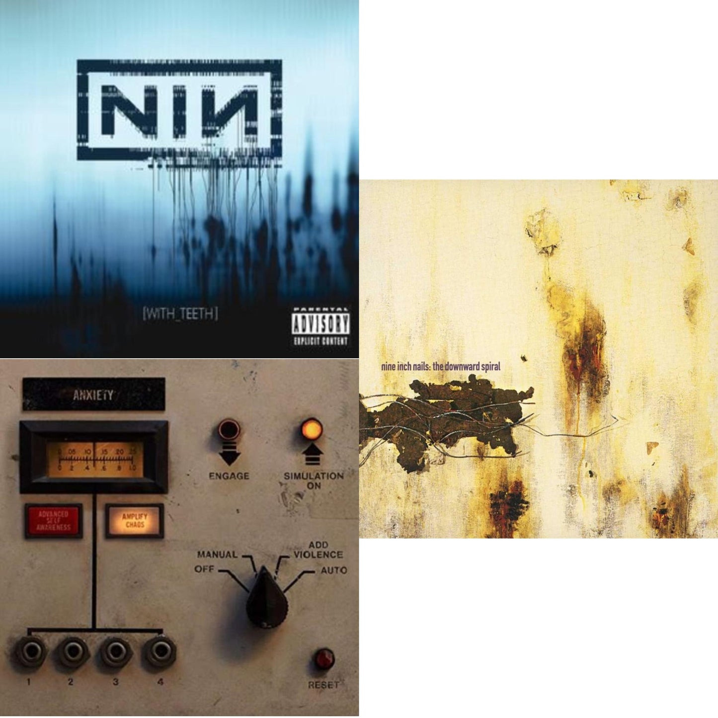 With Teeth & Add Violence Ep & Downward Spiral