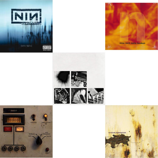 With Teeth & Add Violence Ep & Bad Witch & Broken & Downward Spiral